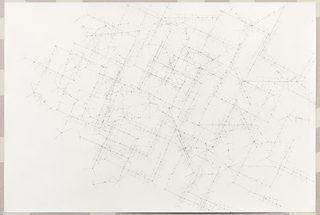 <strong>Wickerwork</strong>, ink on paper, 91.1 × 61.4 cm, 2015